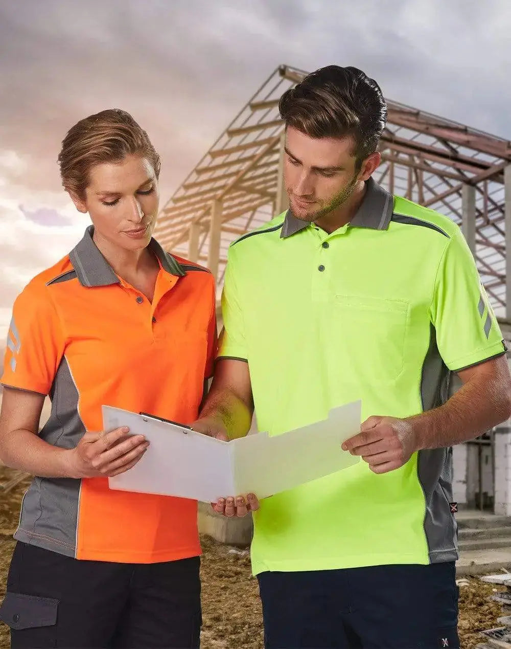 Winning Spirit UNISEX COOLDRY® VENTED POLO PS210 Metro Workwear.